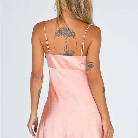 Princess Polly FIERY FEELINGS MINI DRESS PINK nwot - Picture 7 of 7